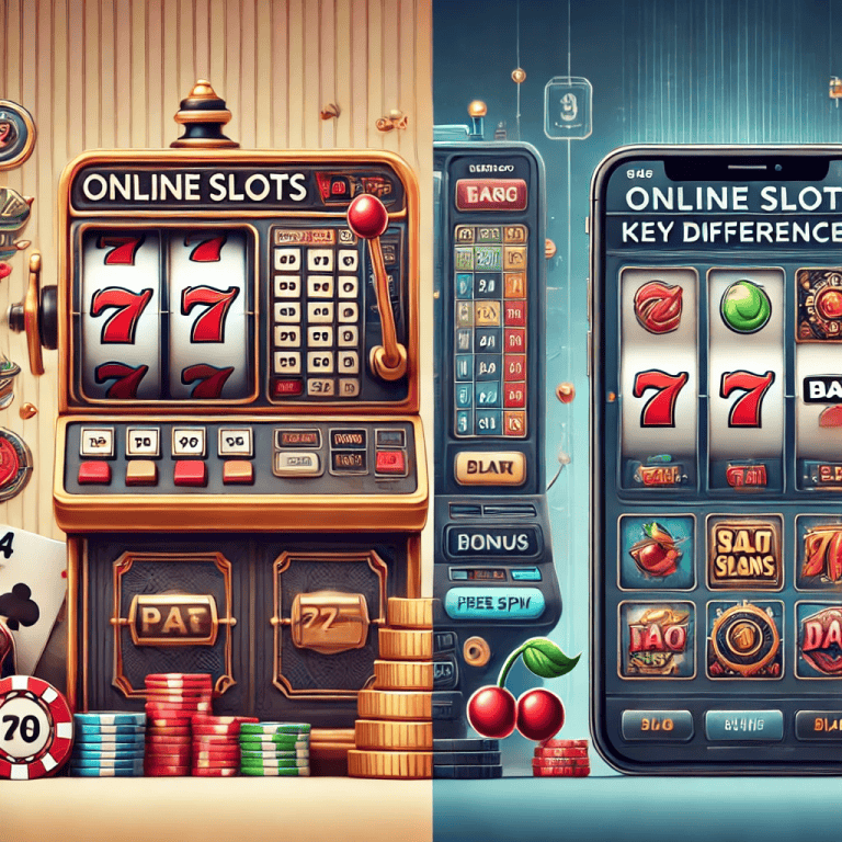 Wie unterscheidet sich ein Online-Casino-Spielautomat von einem normalen Spielautomaten?