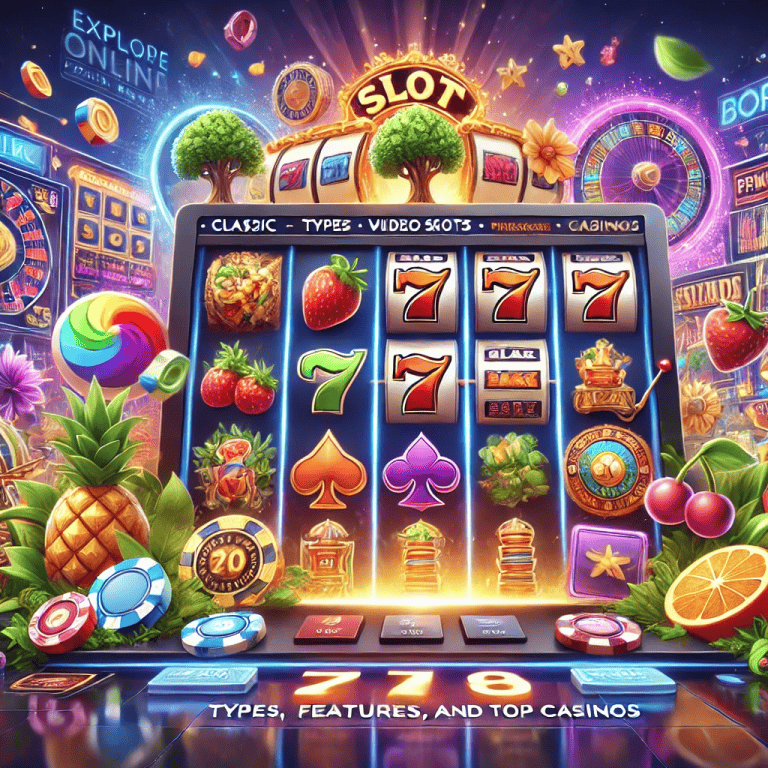 Entdecken Sie Online-Spielautomaten: Typen, Funktionen und Top-Casinos